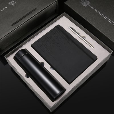 笔记本 · 金属中性笔保温杯套装